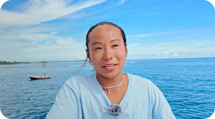 "Every time I come out of these trips, what I learn is to just believe in yourself. Especially when you have a supportive group of girls
around you"